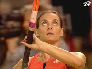 Олена Ісінбаєва розпочала тренування Олена Ісінбаєва розпочала тренування