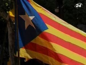 Більше мільйона каталонців протестували у Барселоні Більше мільйона каталонців протестували у Барселоні