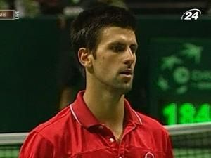 Новак Джоковіч вивів збірну Сербії до півфіналу Новак Джоковіч вивів збірну Сербії до півфіналу