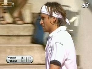 Давід Феррер прогнозовано переграв італійця Фабіо Фоньїні Давід Феррер прогнозовано переграв італійця Фабіо Фоньїні