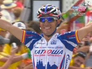 Контадор скоротив відставання від Шлєка у загальному заліку Контадор скоротив відставання від Шлєка у загальному заліку