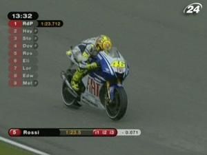 Валентіно Россі зумів показати сьомий час Валентіно Россі зумів показати сьомий час