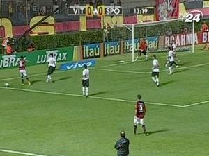 "Віторія" на власному полі переграла "Сан-Паулу" "Віторія" на власному полі переграла "Сан-Паулу"