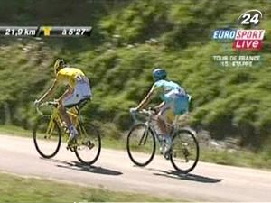 Альберто Контадор перехопив “жовту майку” лідера Альберто Контадор перехопив “жовту майку” лідера