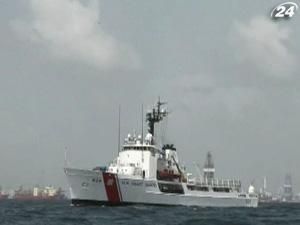 Роботи з ліквідації витоку нафти у затоці призупинено Роботи з ліквідації витоку нафти у затоці призупинено