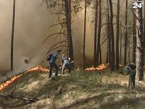 Ситуація з пожежами у Росії погіршується