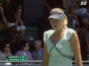 Марія Шарапова у двох сетах поступилась Вікторії Азаренко Марія Шарапова у двох сетах поступилась Вікторії Азаренко