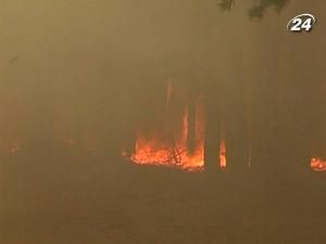Пожежа на Луганщині - справа рук людини