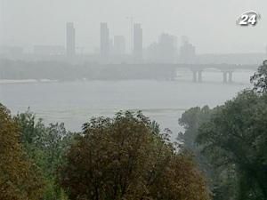 Причиною задимленості Києва можуть бути пожежі у Росії Причиною задимленості Києва можуть бути пожежі у Росії