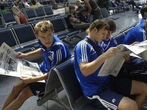 Динамівці вилетіли у Бельгію із запізненням Динамівці вилетіли у Бельгію із запізненням