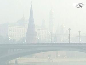 У Москві значно посилився смог і запах гару