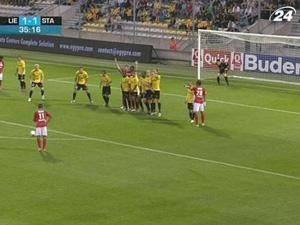 Льєжський "Стандард" розгромив дебютанта Льєжський "Стандард" розгромив дебютанта