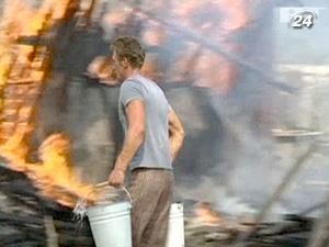 Тема тижня: росіяни борються з вогнем, димом і спекою Тема тижня: росіяни борються з вогнем, димом і спекою