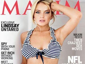 Лохан встигла знятися для Maxim до ув'язнення Лохан встигла знятися для Maxim до ув'язнення