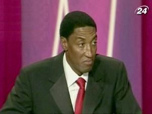 Скоті Піппен увійшов до "Залу слави" Скоті Піппен увійшов до "Залу слави"