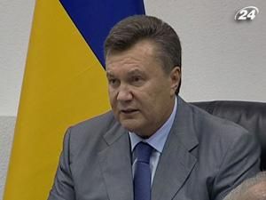 Янукович: в мене будуть окремі розмови з керівниками робіт по гасінню пожеж