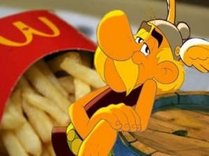 Францію обурила реклама McDonald’s з Астеріксом