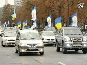 Громадські організації Києва об’єднались у автопробігу