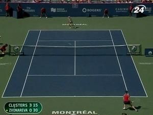 Кім Клійстерс поступилась Вірі Звонарьовій Кім Клійстерс поступилась Вірі Звонарьовій