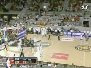 Збірна Іспанії поступилась одним очком американцям Збірна Іспанії поступилась одним очком американцям
