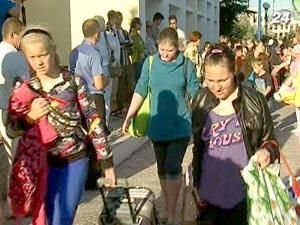 Російські погорільці приїхали підлікуватися до Криму Російські погорільці приїхали підлікуватися до Криму