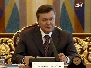 Янукович назвав чотири пріоритети для національних інвестпроектів