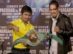 Пакьяо та Маргаріто готуються до бою за вакантний титул Пакьяо та Маргаріто готуються до бою за вакантний титул