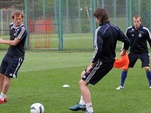 Динамівці готуються до гри із Запоріжжям Динамівці готуються до гри із Запоріжжям