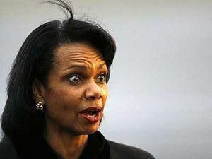 Кондоліза Райс втекла від Саакашвілі в Ірландію Кондоліза Райс втекла від Саакашвілі в Ірландію