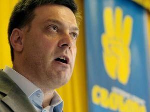 "Свобода" переобрала своїм головою Тягнибока "Свобода" переобрала своїм головою Тягнибока