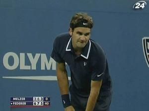 Роджер Федерер пробився до 1/4 фіналу US Open Роджер Федерер пробився до 1/4 фіналу US Open