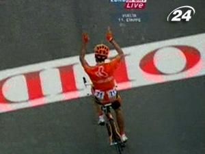 Ігор Антон, тріумфувавши на етапі, очолив генеральну класифікацію Ігор Антон, тріумфувавши на етапі, очолив генеральну класифікацію