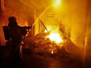 Єгипет: 11 солдатів згоріли у казармі Єгипет: 11 солдатів згоріли у казармі