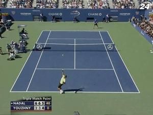 Дощ змусив перенести фінальний поєдинок US Open 2010 Дощ змусив перенести фінальний поєдинок US Open 2010