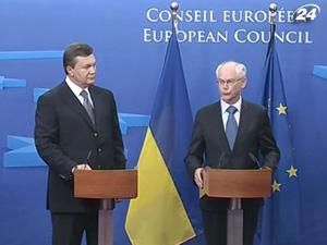 Віктор Янукович прибув з візитом у Брюссель Віктор Янукович прибув з візитом у Брюссель