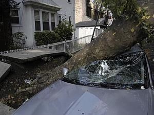 Нью-Йорк: буря залишила місто без електроенергії Нью-Йорк: буря залишила місто без електроенергії