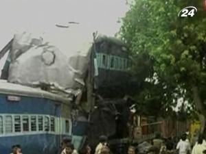 У Індії товарний потяг зіткнувся з пасажирським У Індії товарний потяг зіткнувся з пасажирським