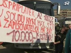 У Чехії страйкують працівники державного сектора У Чехії страйкують працівники державного сектора