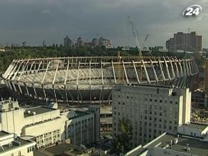 На "Олімпійському" стартує монтаж вантової системи покриття над трибунами На "Олімпійському" стартує монтаж вантової системи покриття над трибунами