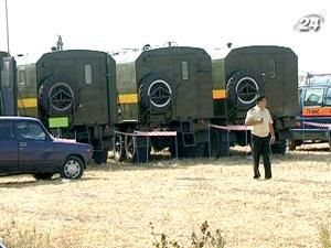 В Лозовій почали утилізовувати боєприпаси В Лозовій почали утилізовувати боєприпаси