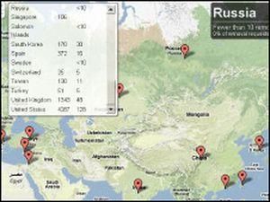 Компанія Google склала карту цензури своїх ресурсів Компанія Google склала карту цензури своїх ресурсів