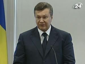 Янукович: світ має наслідувати Україну у відмові від ядерних матеріалів Янукович: світ має наслідувати Україну у відмові від ядерних матеріалів