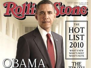 Барак Обама на обкладинці Rolling Stone і репом на своєму iPod