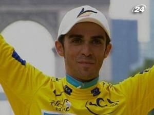 Альберто Контадора впіймали на вживанні допінгу Альберто Контадора впіймали на вживанні допінгу
