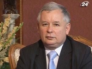 Ярослав Качинський закликає Захід протистояти Росії Ярослав Качинський закликає Захід протистояти Росії