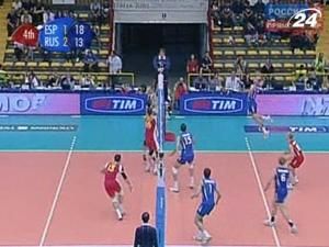 Збірна Росії з волейболу не змогла переграти іспанців Збірна Росії з волейболу не змогла переграти іспанців