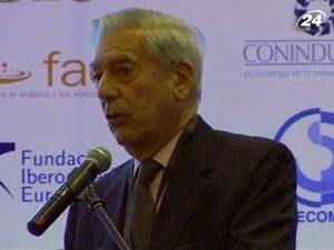 Нобелівську премію з літератури присудили перуанцю Маріо Варґасу Льосі Нобелівську премію з літератури присудили перуанцю Маріо Варґасу Льосі