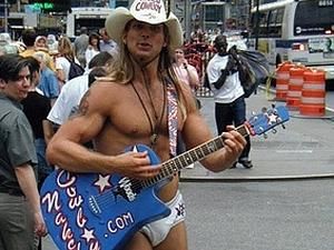 Голий Ковбой хоче стати Президентом США Голий Ковбой хоче стати Президентом США