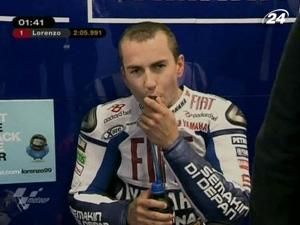 Хорхе Лоренсо завоював свій шостий поул у сезоні Хорхе Лоренсо завоював свій шостий поул у сезоні