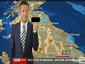 BBC звільняє ведучого прогнозу погоди, який показав середній палець в прямому ефірі BBC звільняє ведучого прогнозу погоди, який показав середній палець в прямому ефірі